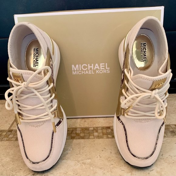 Michael Kors Mixed Media Trainer - Picture 2 of 5